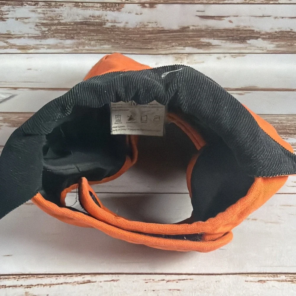 Carhartt Dog Coat Orange Canvas Quilted Insulated Chore Jacket Medium